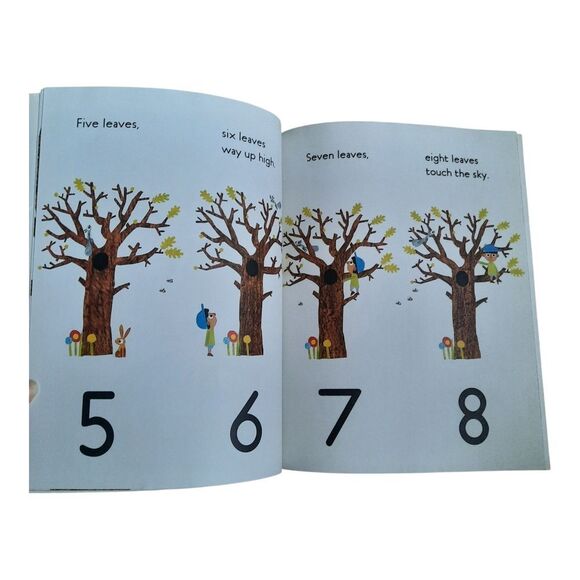 Children's Book: One Leaf, Two Leaves, Count with Me! - Picture 4 of 5